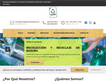 Tablet Screenshot of ecologiaempresarial.com